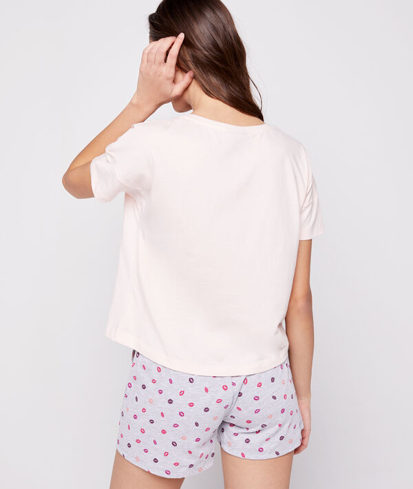 T-shirt z motywem psa Snoopy i napisem 'love more' T-shirt z motywem psa Snoopy i napisem 'love more';${refinementColor}