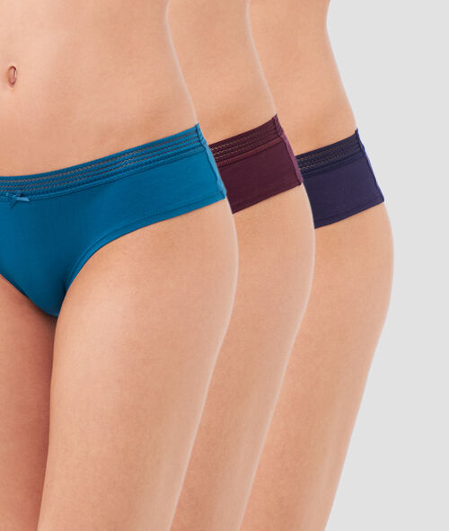 Majtki typu hipster - komplet 3 szt. Majtki typu hipster - komplet 3 szt.