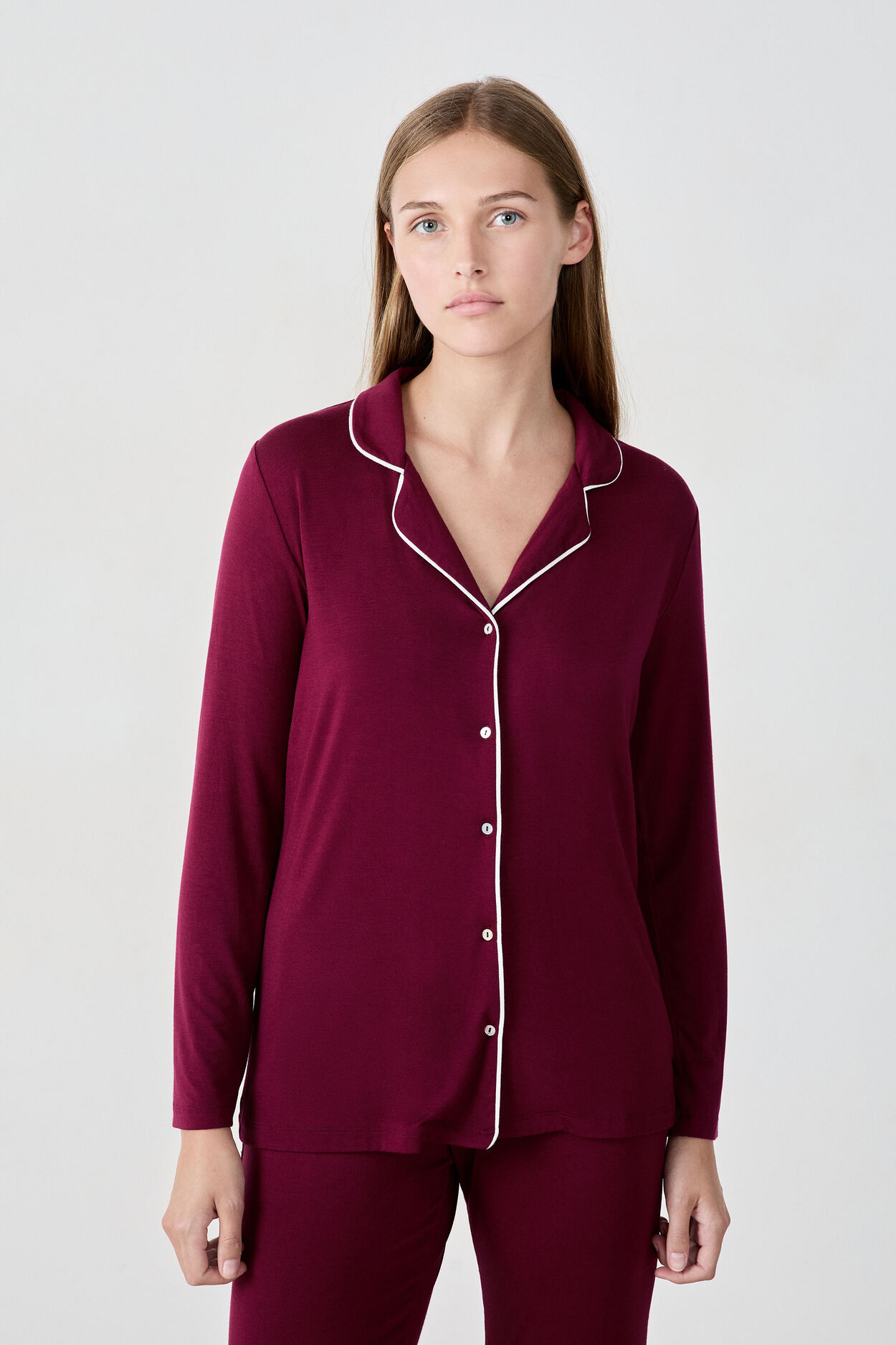 Chemise de pyjama à manches longues