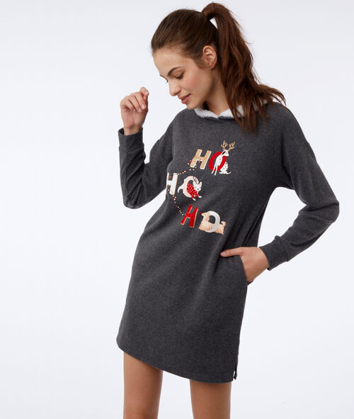 Sukienka bluza z kapturem Sukienka bluza z kapturem
