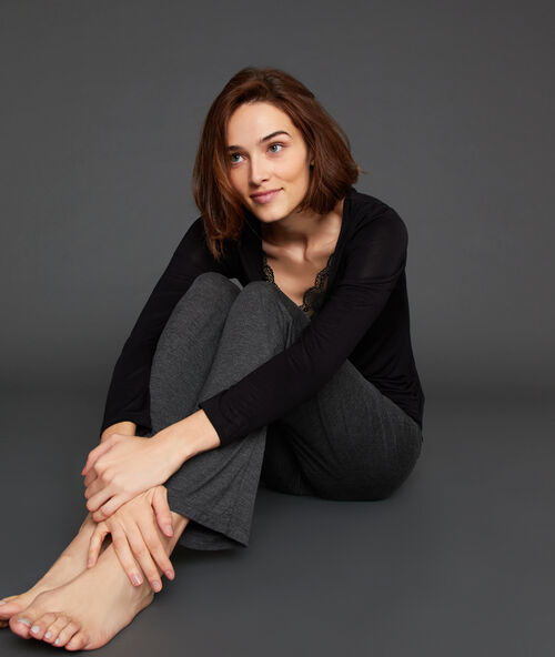Spodnie homewear anthracite.