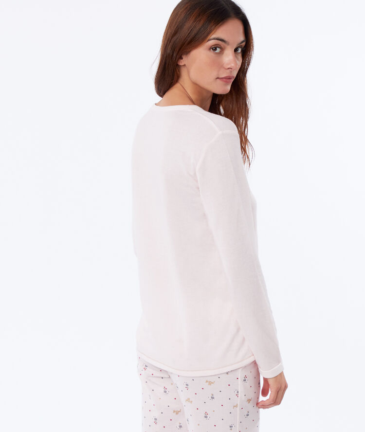 T-shirt z detalami 3d rose.