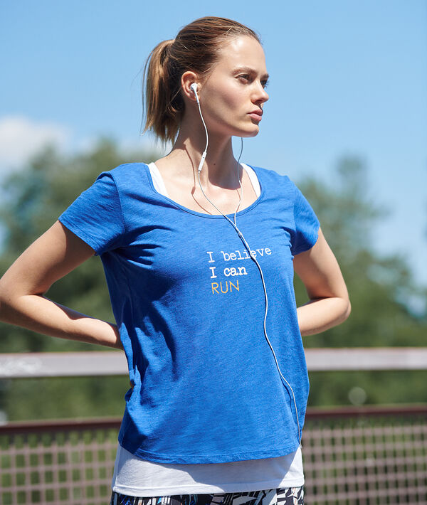 T-shirt treningowy z podkoszulkiem T-shirt treningowy z podkoszulkiem