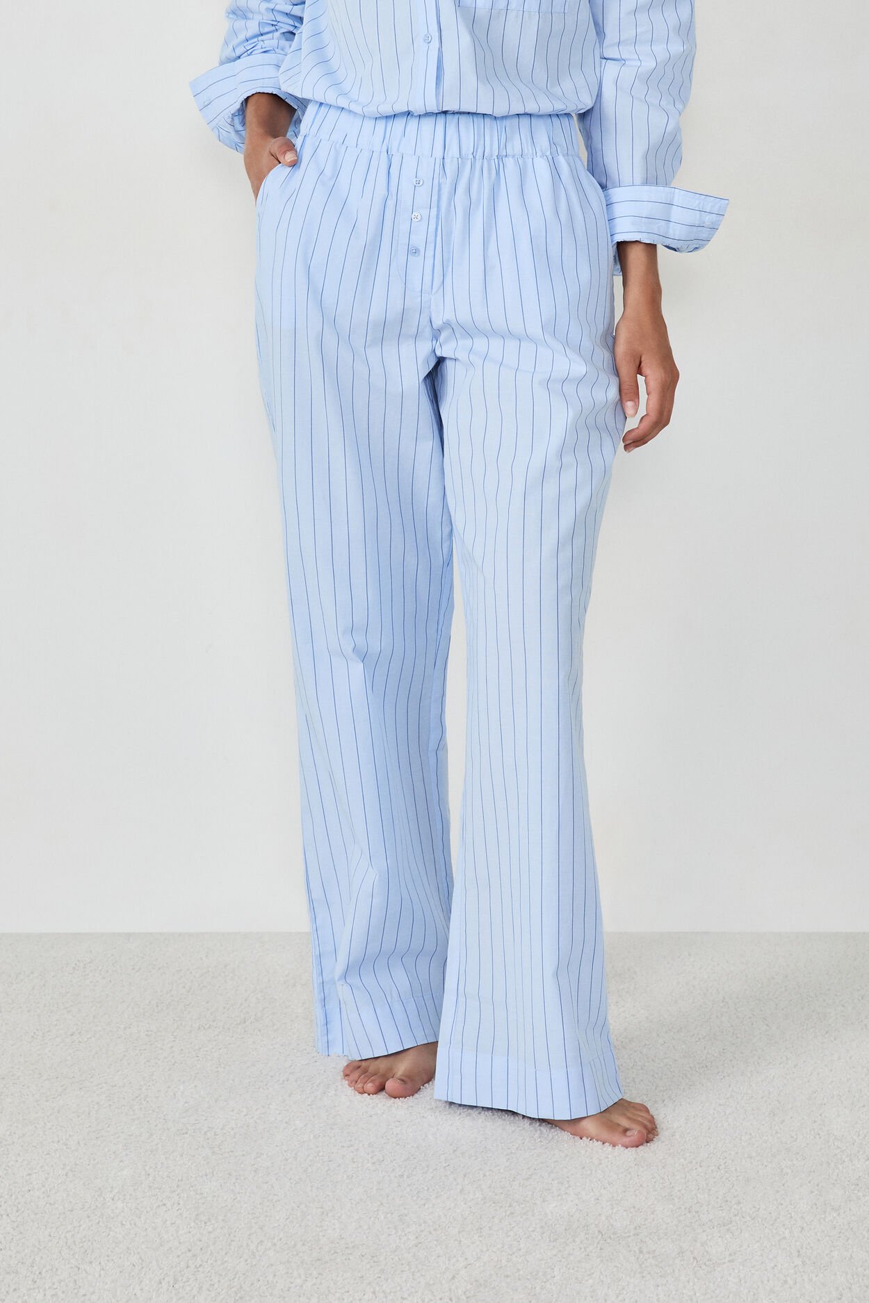 Pantalon de pyjama à rayures