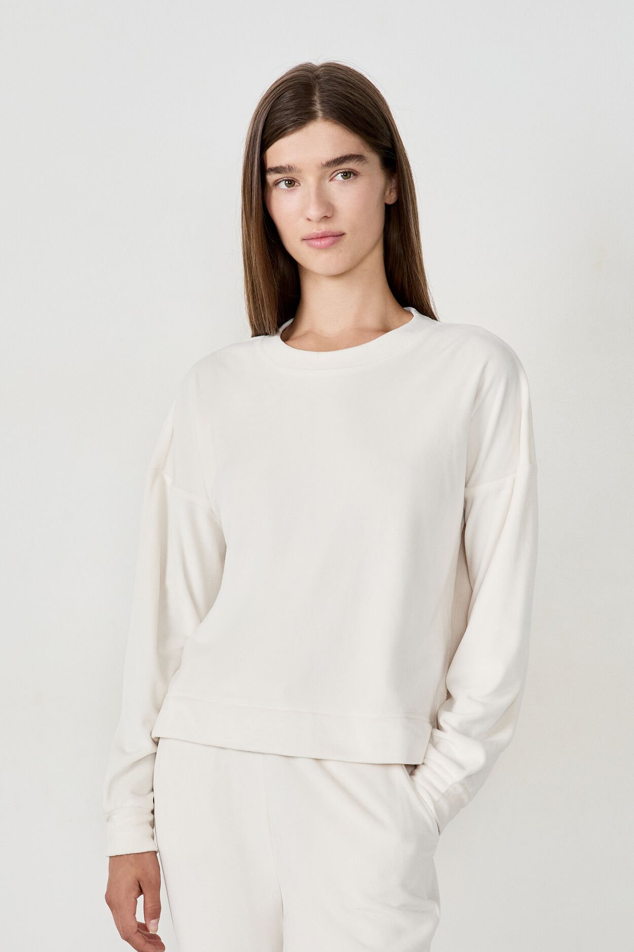 Sweat de pyjama en velours