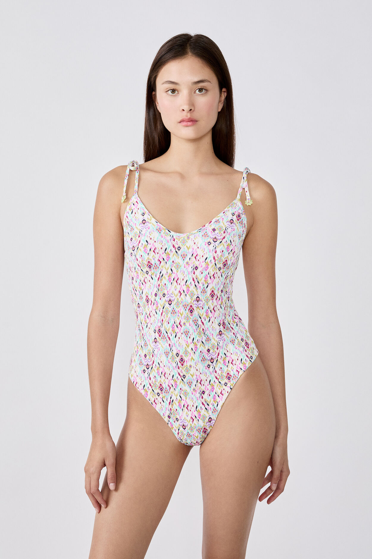 Maillot de bain 1 pièce à motifs
