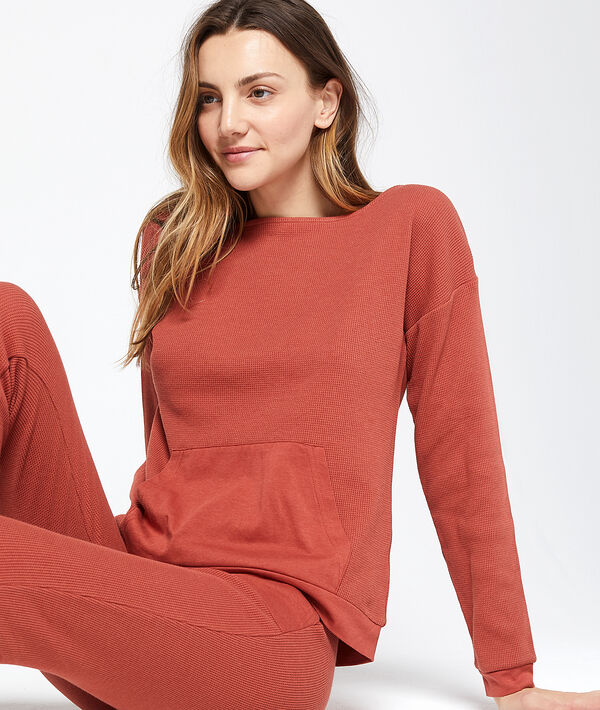 Bluza z kieszenią typu kangur Bluza z kieszenią typu kangur