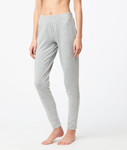Spodnie legginsy w deseń typu melanż Spodnie legginsy w deseń typu melanż