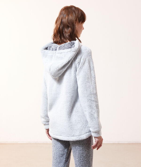 Pluszowa bluza z napisem 'shine all night' Pluszowa bluza z napisem 'shine all night';${refinementColor}