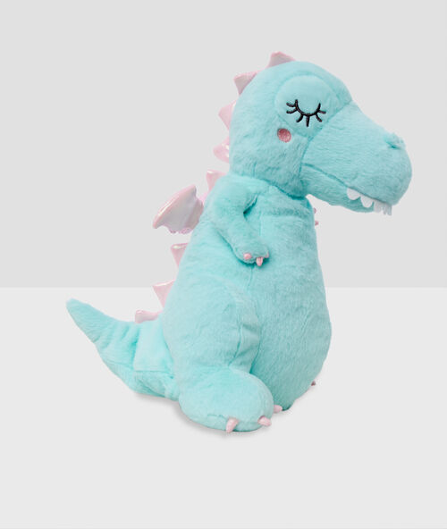 Schowek na piżamę - dinozaur vert clair.