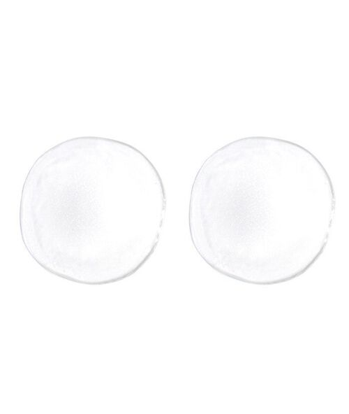 Wkładki silikonowe przezroczysty.