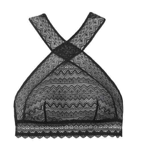 Koronkowa braletka z dekoltem choker Koronkowa braletka z dekoltem choker