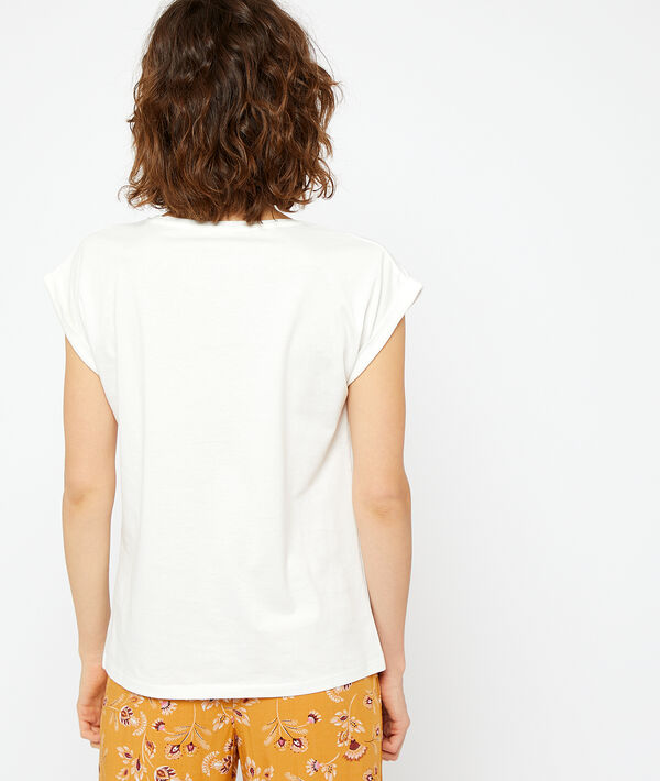 T-shirt z bawełny z nadrukiem T-shirt z bawełny z nadrukiem