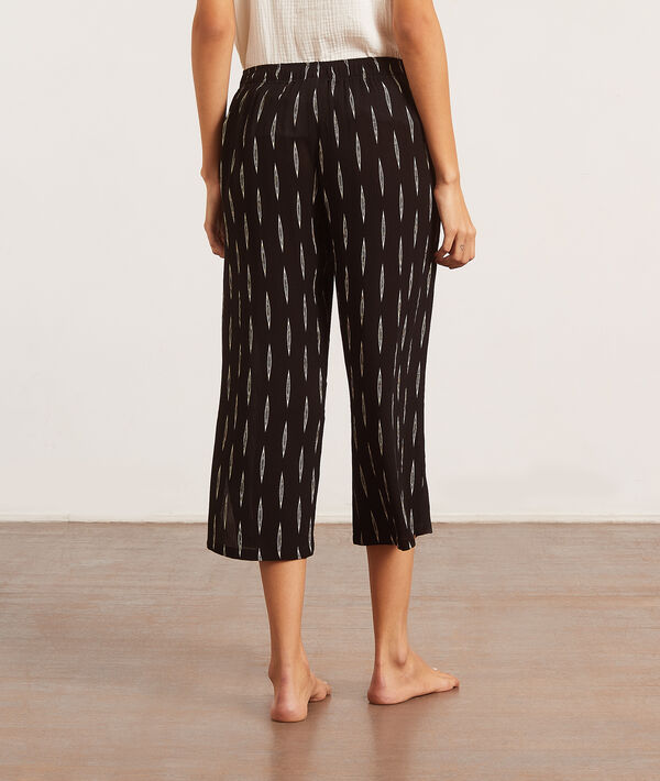 Pantalon de pyjama 7/8è imprimé Pantalon de pyjama 7/8è imprimé;${refinementColor}