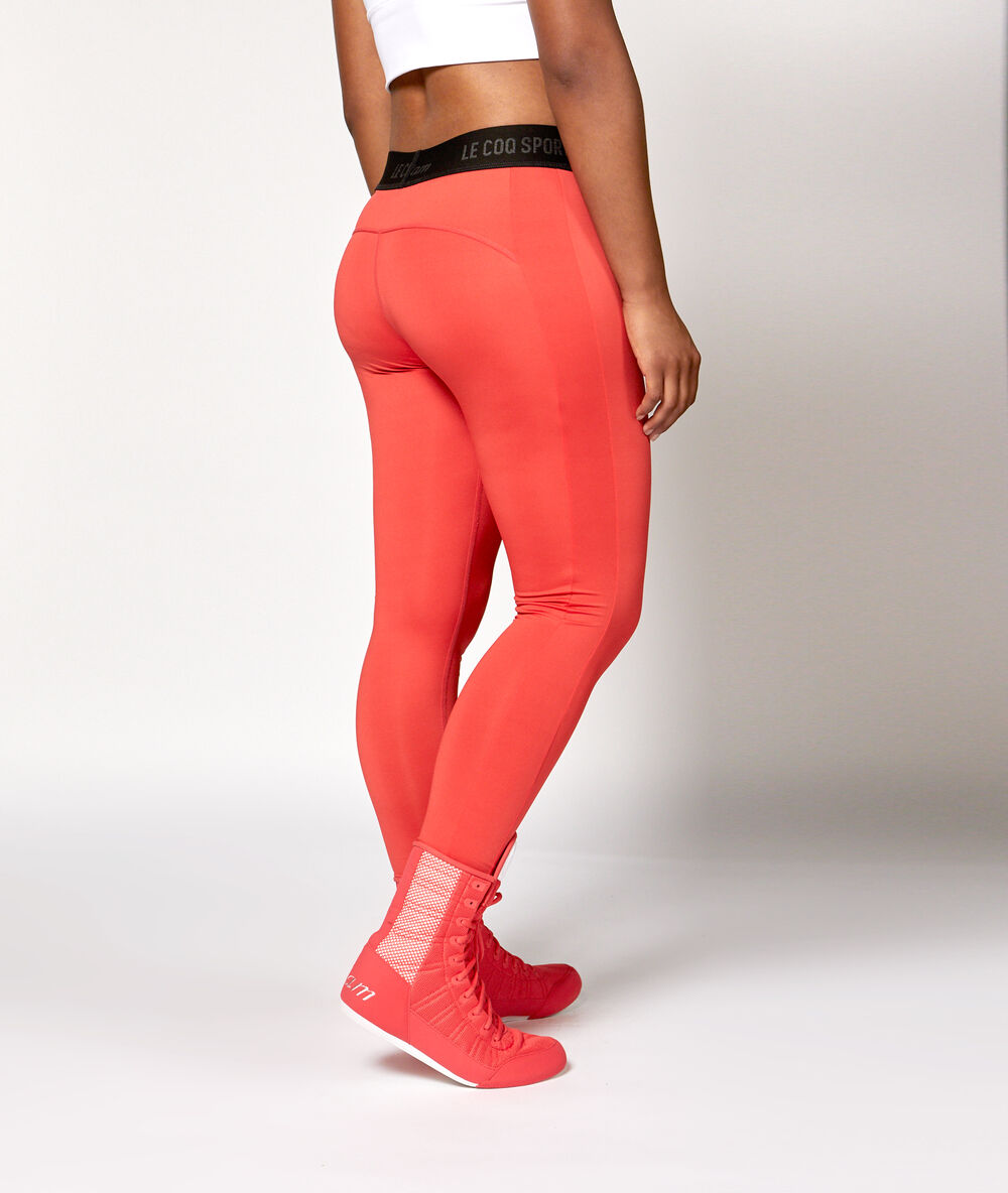 Legginsy treningowe koralowy.