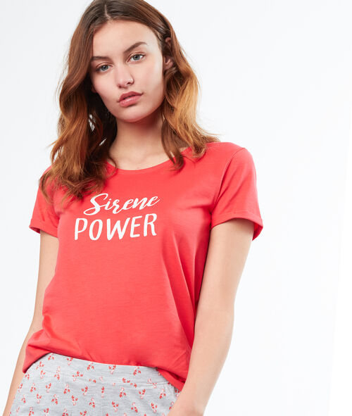 T-shirt z napisem T-shirt z napisem