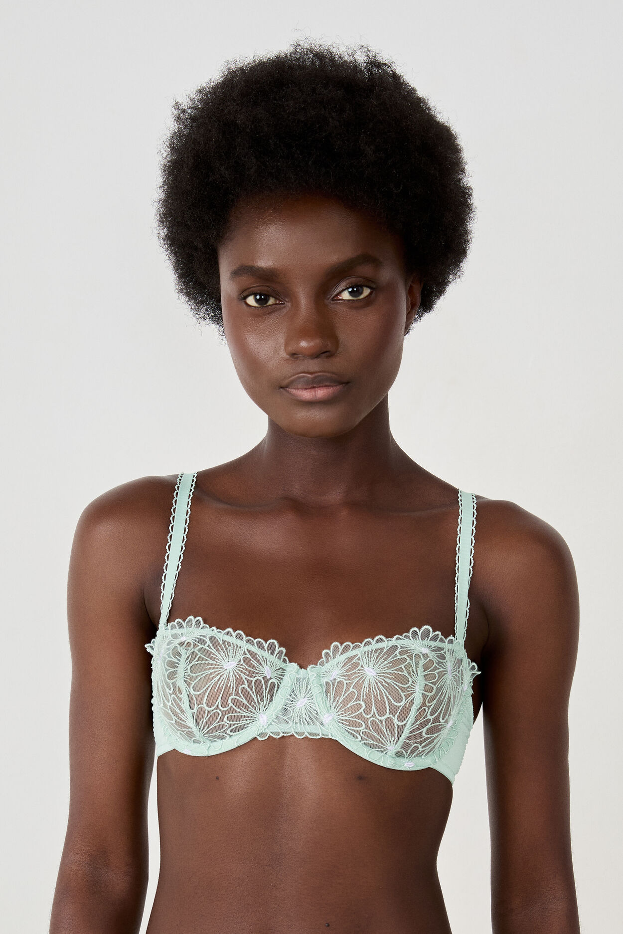 Soutien-gorge n.9 - balconnet en broderie