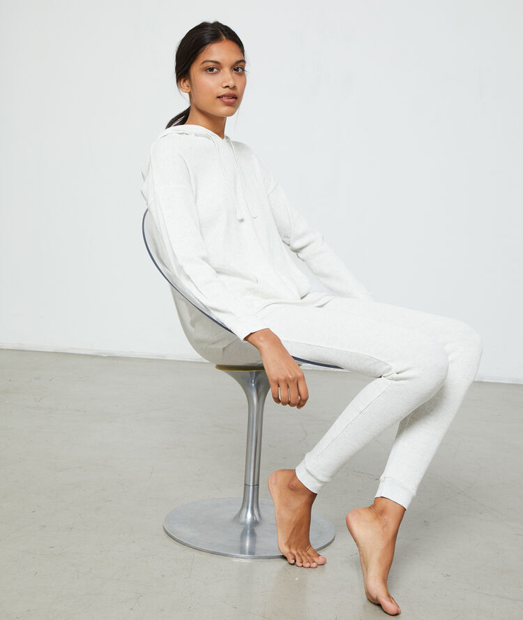 Bluza homewear ecru.