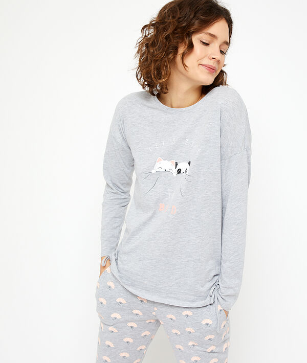 Top z napisem 'let's stay in bed' Top z napisem 'let's stay in bed';${refinementColor}