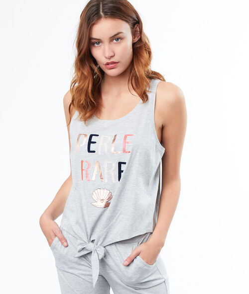 Top z napisem gris.