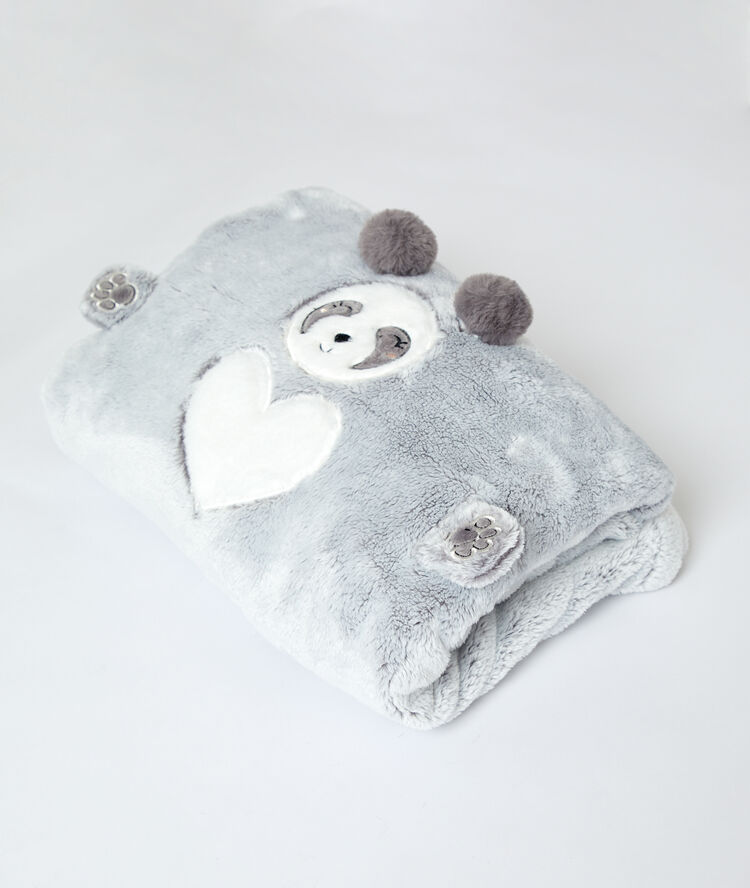 Pled panda gris.