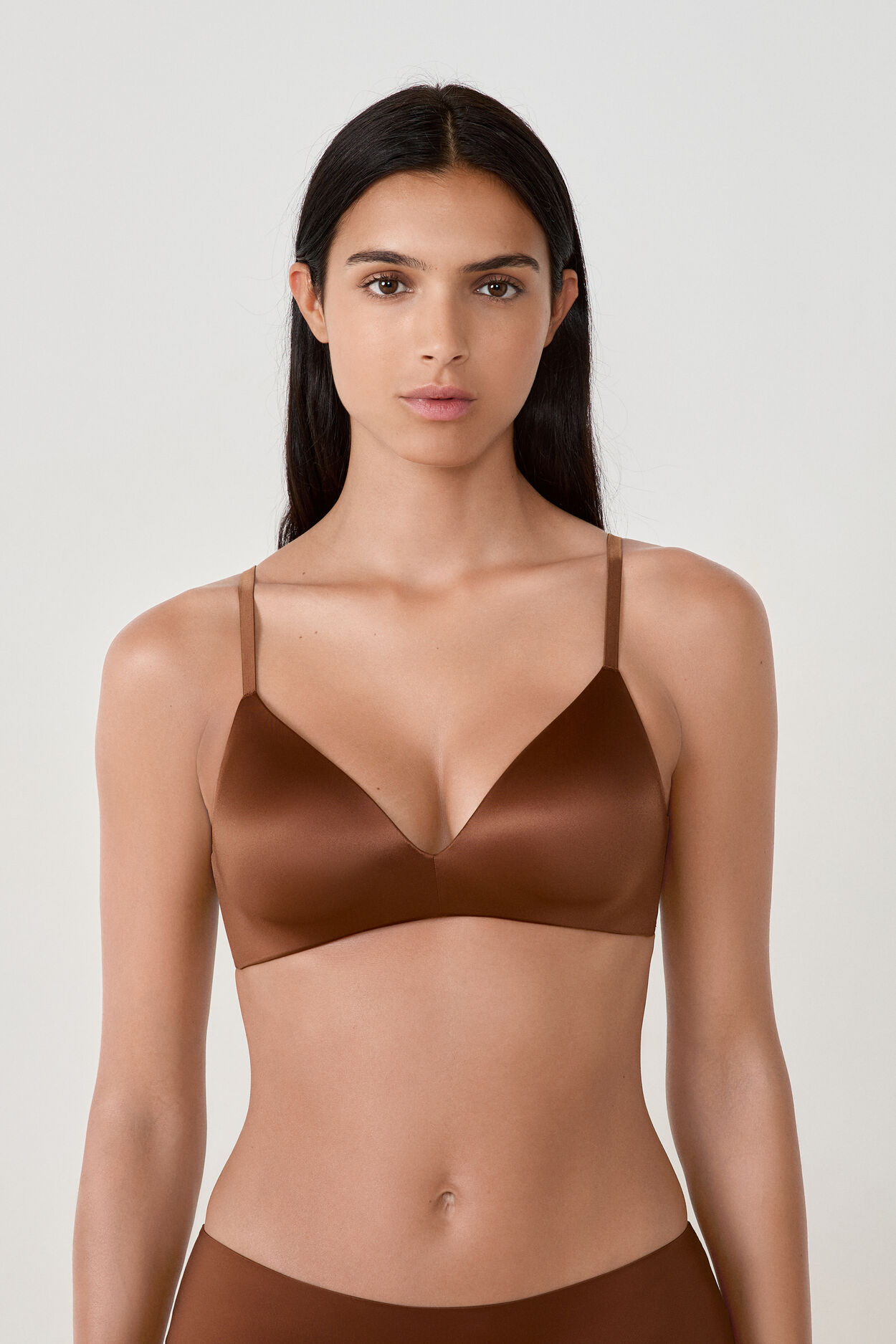 Soutien-gorge triangle sans armatures