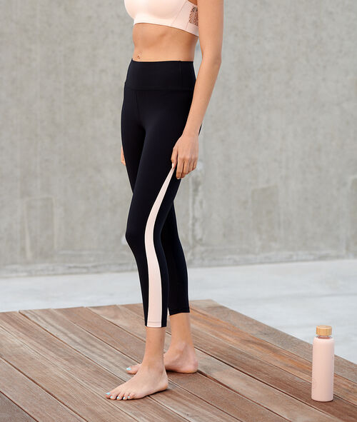 Legginsy do jogi z lampasami Legginsy do jogi z lampasami