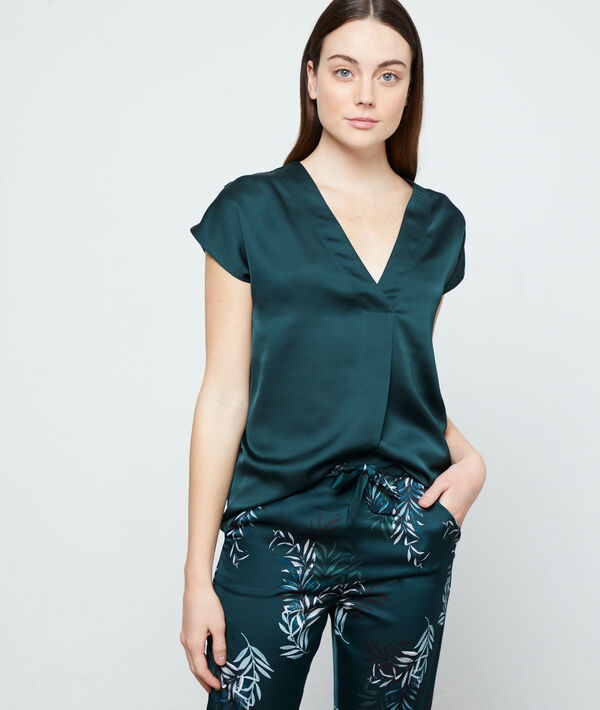 Satynowy top Satynowy top;${refinementColor}