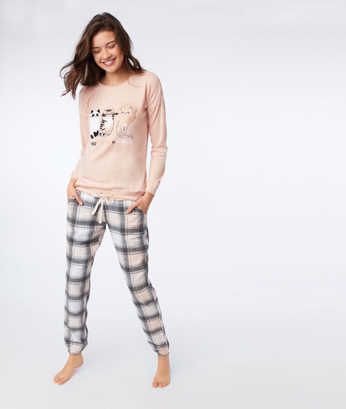 Wiązany t-shirt z napisem Wiązany t-shirt z napisem