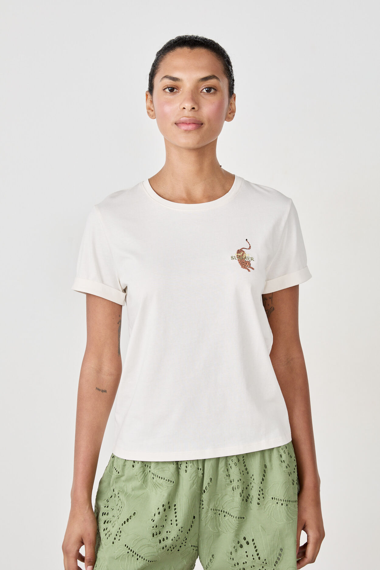 T-shirt de pyjama en coton