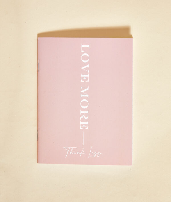 Notes "Love more, Think less" Notes "Love more, Think less";${refinementColor}