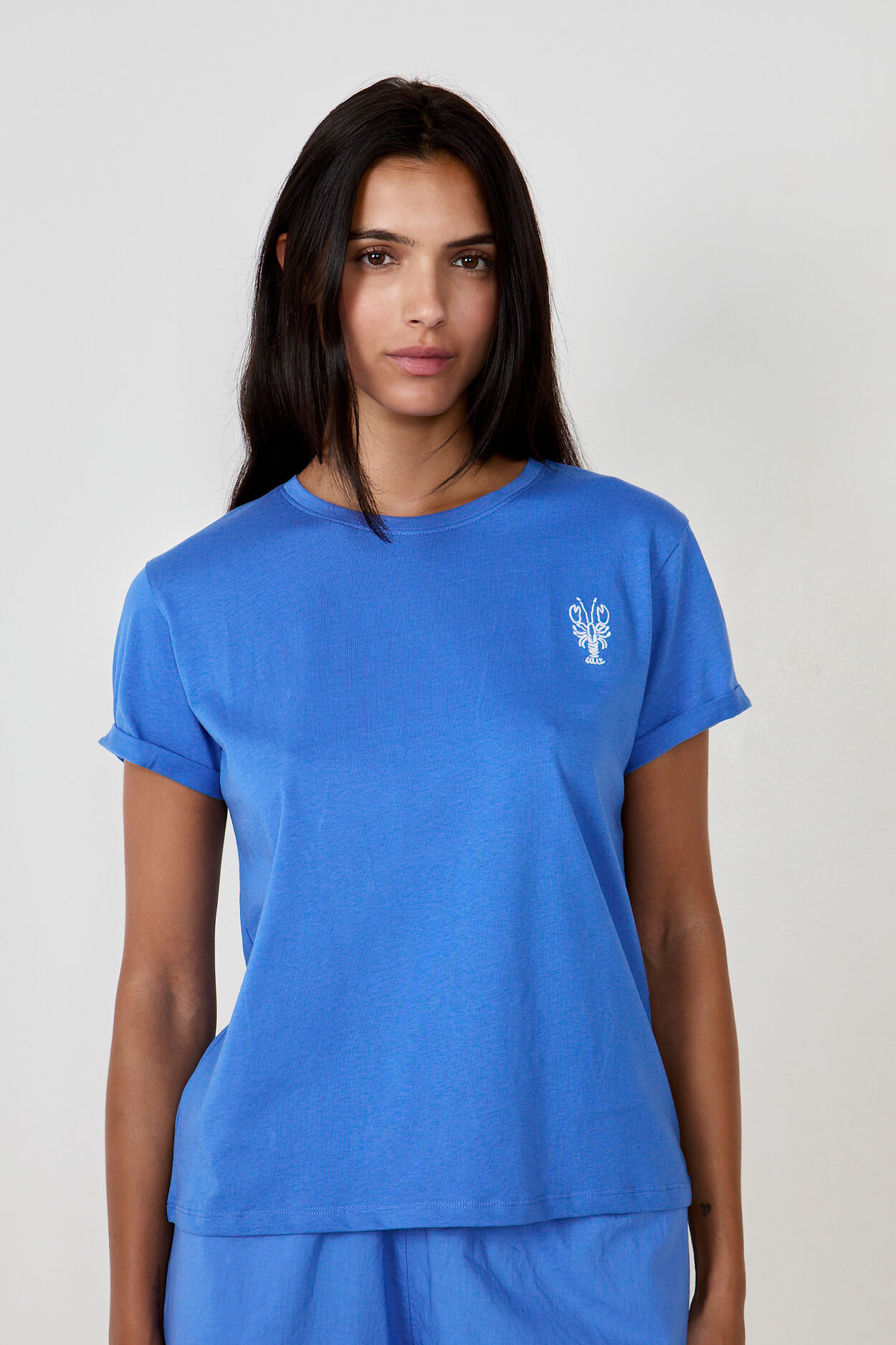 T-shirt de pyjama à manches courtes en coton