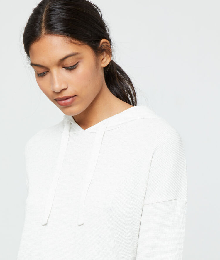 Bluza homewear ecru.