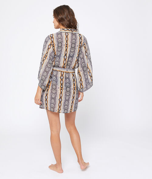 Kimono w etniczny deseń Kimono w etniczny deseń