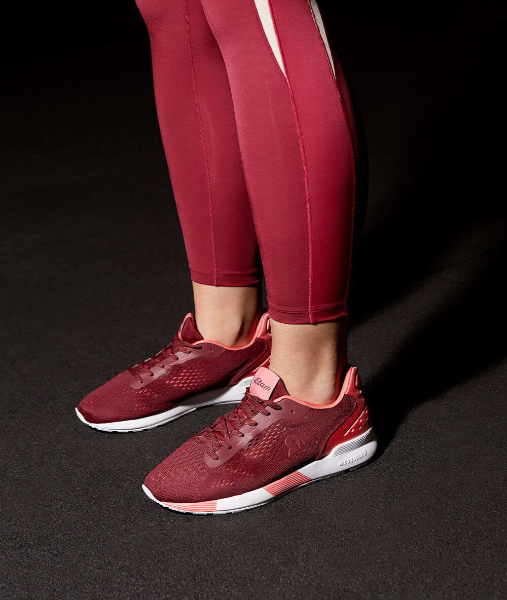 Buty sportowe etam x le coq sportif bordowy.
