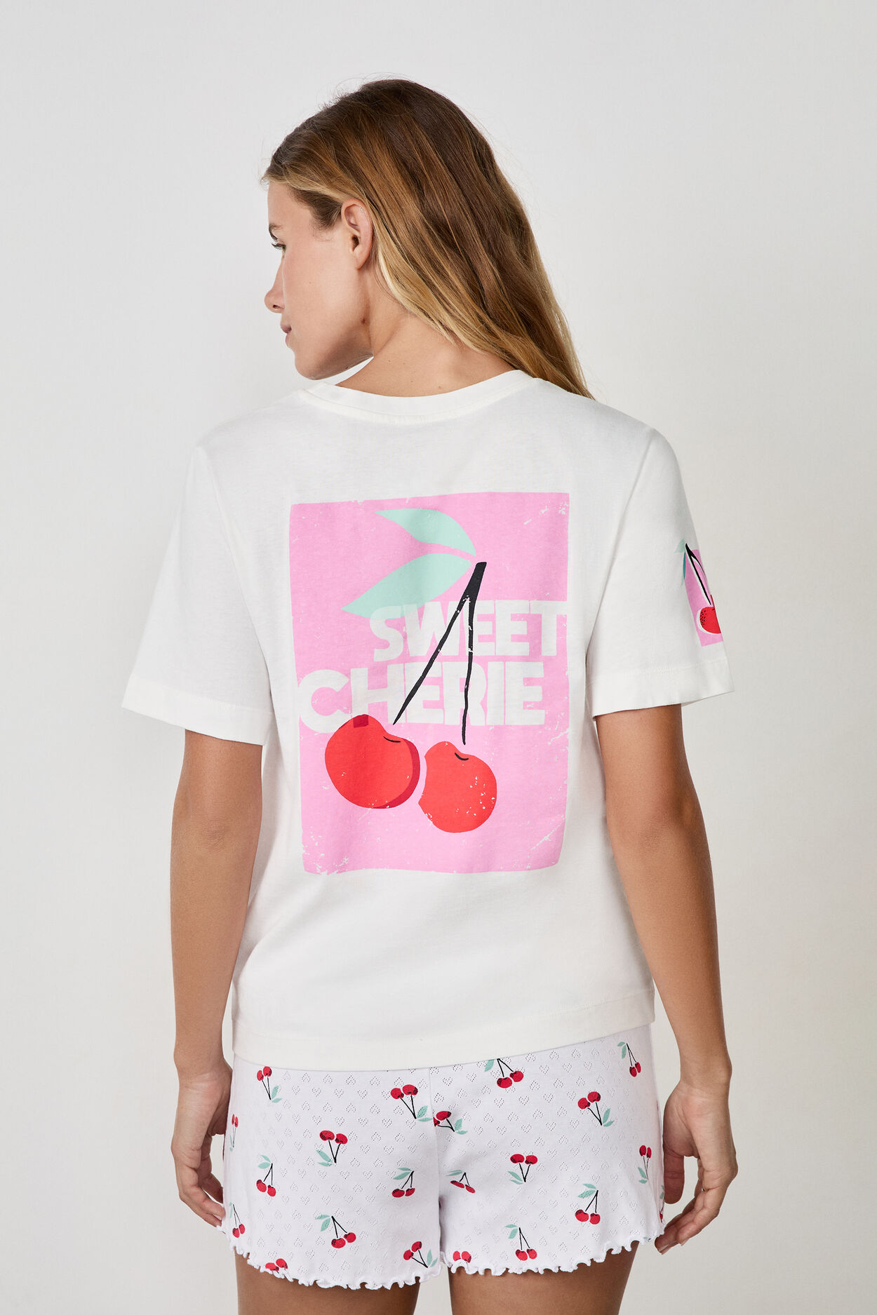 T-shirt z krótkim rękawem z bawełny
