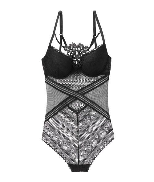 Koronkowe body z wszytym biustonoszem Koronkowe body z wszytym biustonoszem