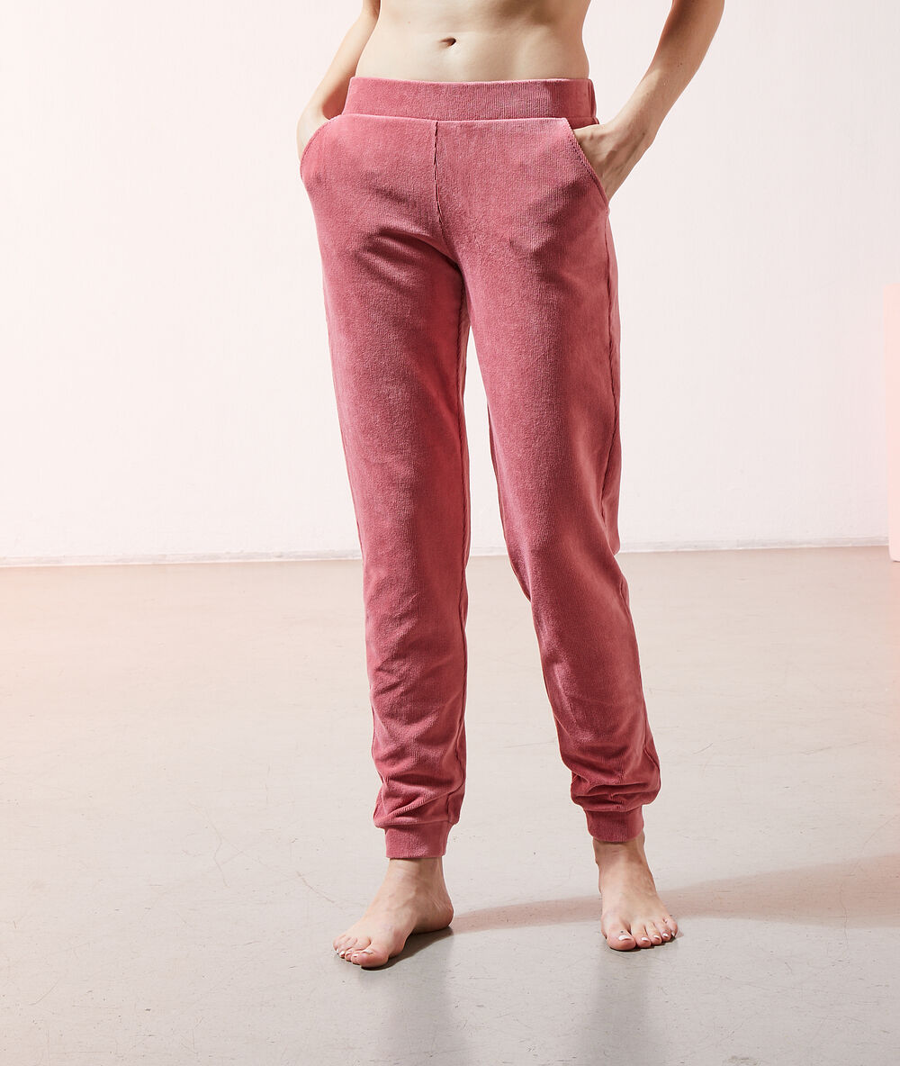 Spodnie loungewear różowy.
