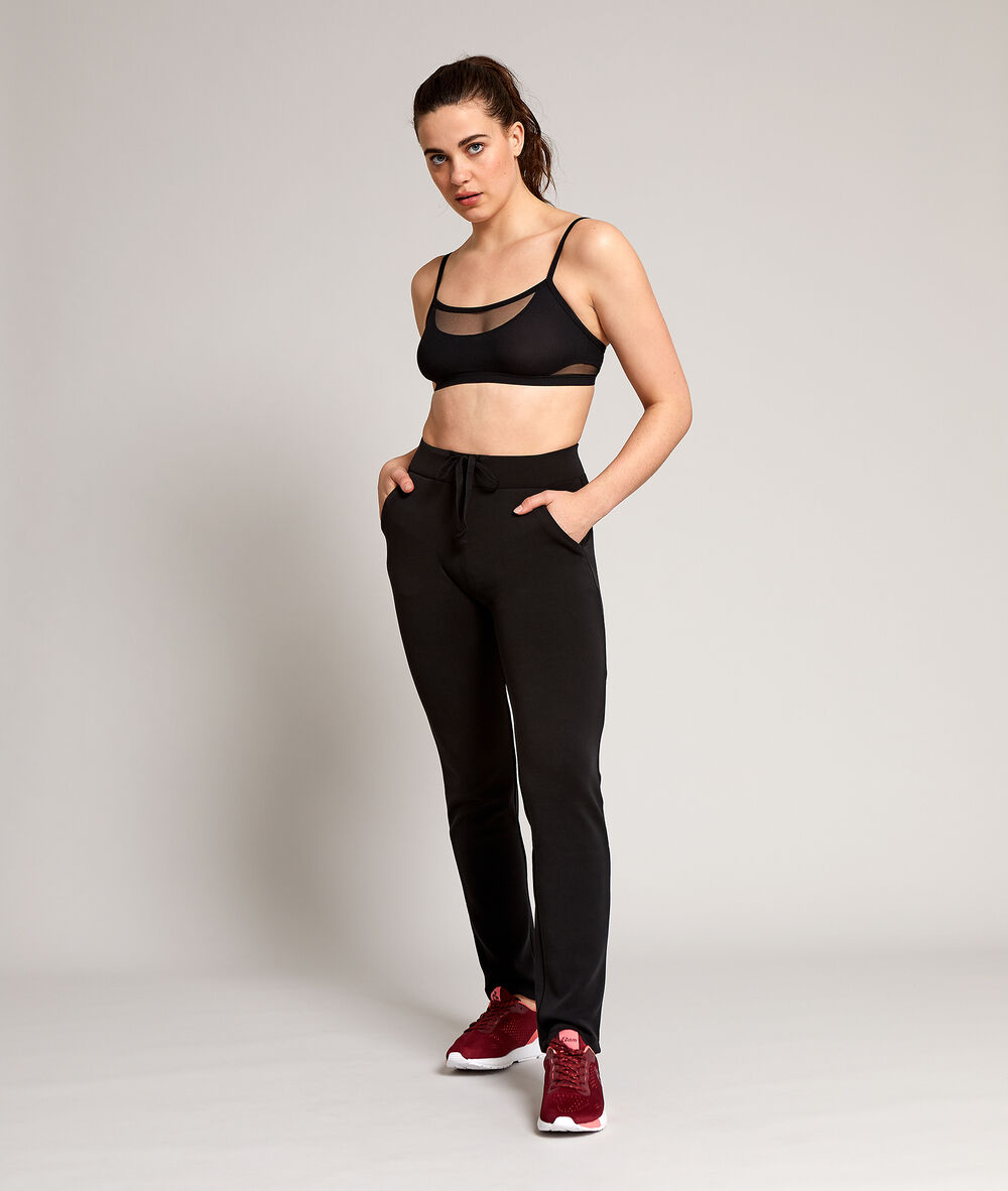 Spodnie sportswear czarny.