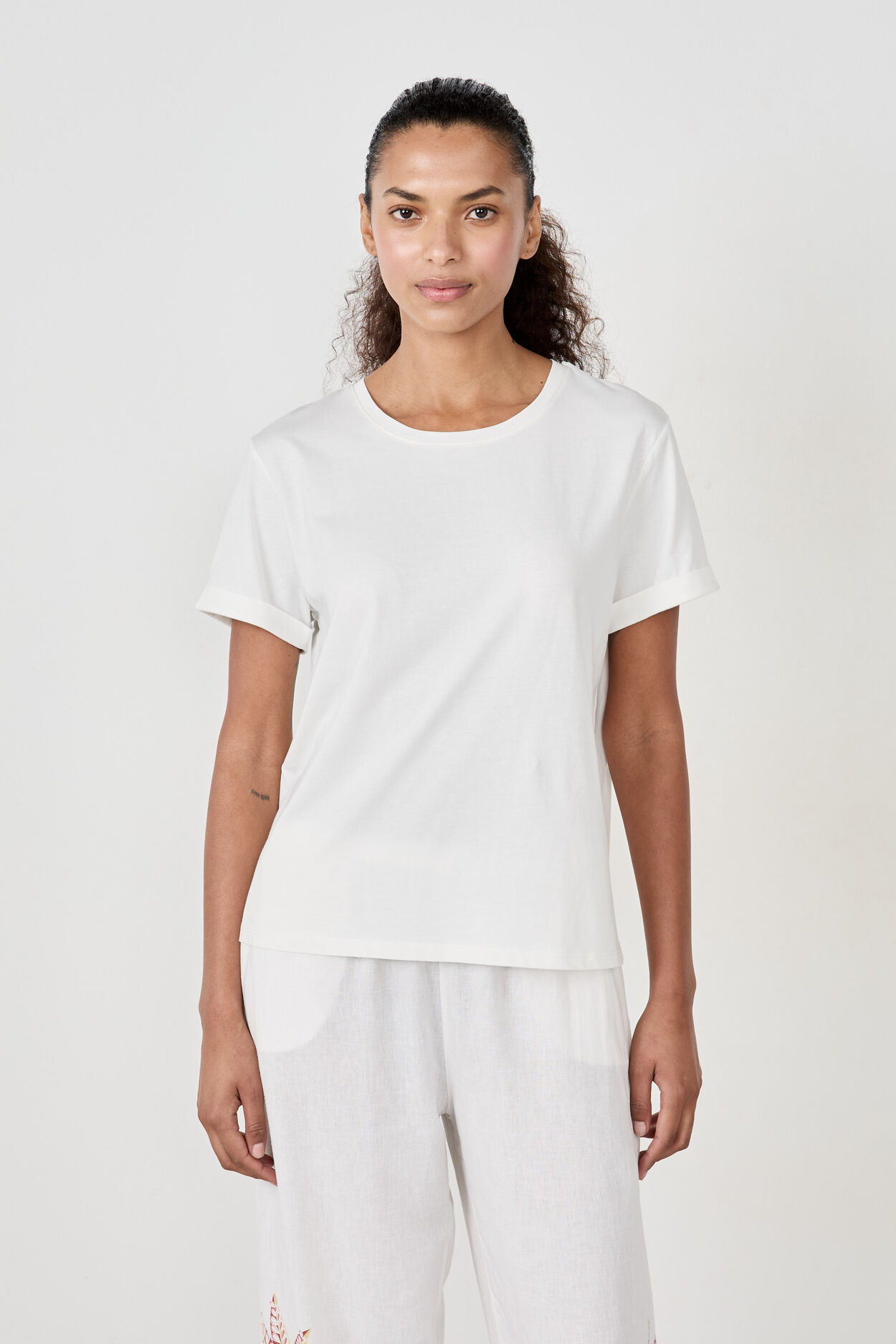 T-shirt de pyjama manches courtes 100% coton