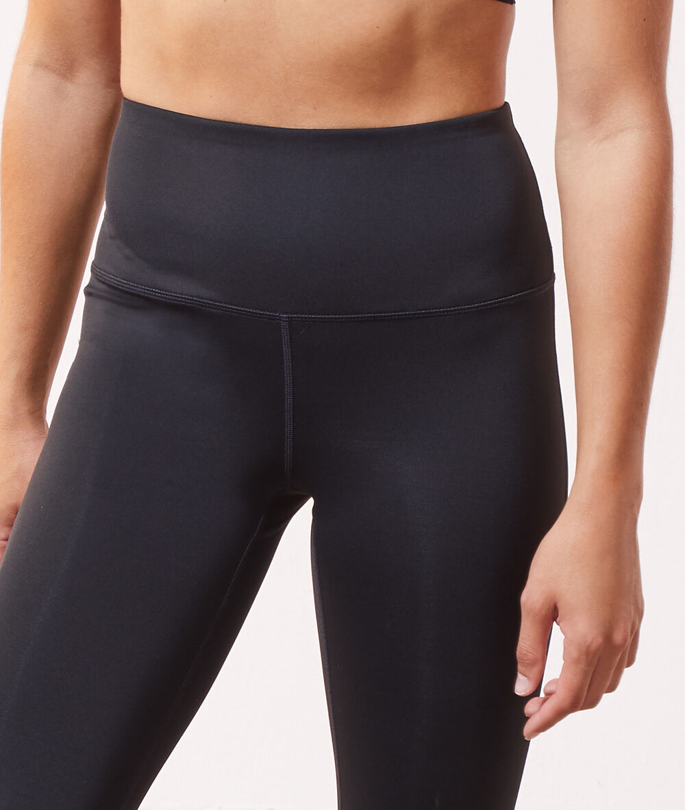 Legginsy treningowe krótkie czarny.