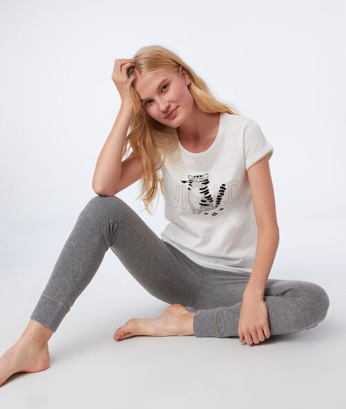 T-shirt z napisem T-shirt z napisem