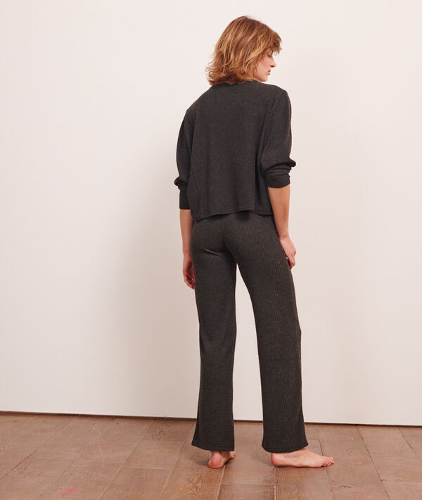 Top loungewear z długimi rękawami Top loungewear z długimi rękawami;${refinementColor}