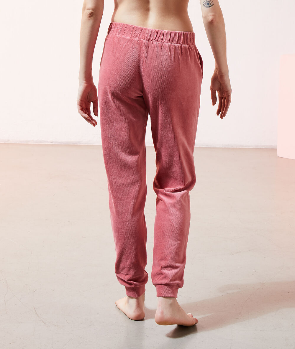 Spodnie loungewear różowy.