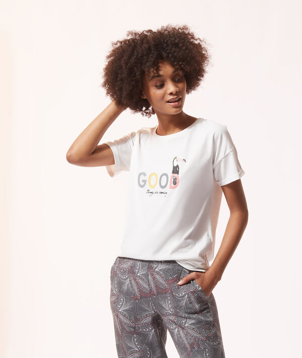 T-shirt z napisem 'good' T-shirt z napisem 'good';${refinementColor}