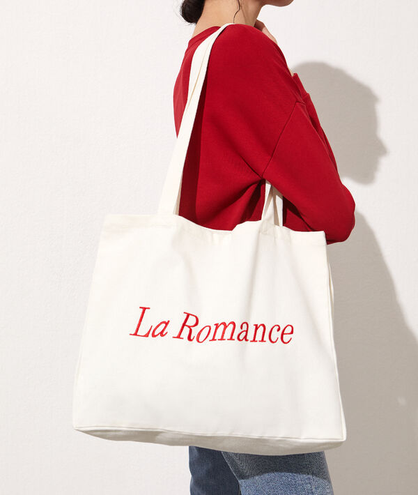 Tote bag brodé "La Romance" Tote bag brodé "La Romance"