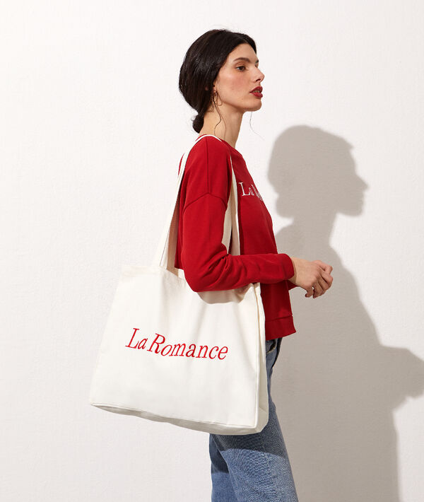Tote bag brodé "La Romance" Tote bag brodé "La Romance"